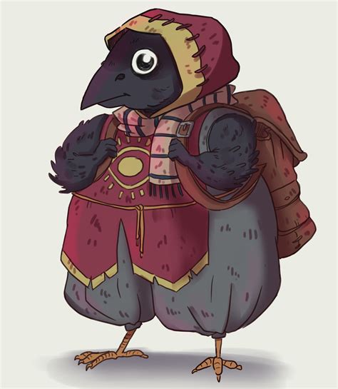 [Art] A Kenku NPC : DungeonsAndDragons | Character design, Character design inspiration, Concept ...