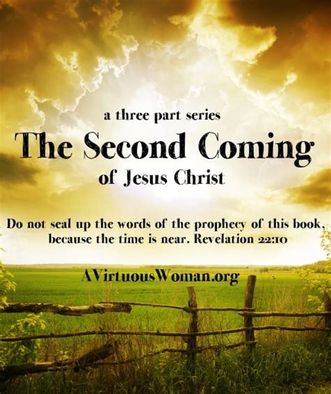 The Second Coming of Jesus Christ - Three Part Series