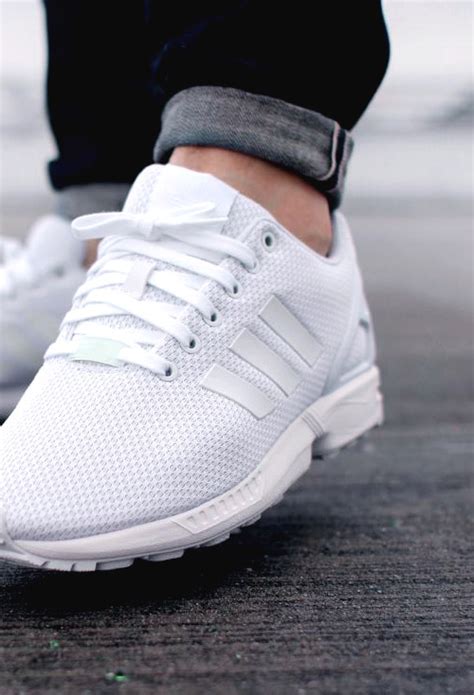 adidas Originals ZX Flux White | SOLETOPIA