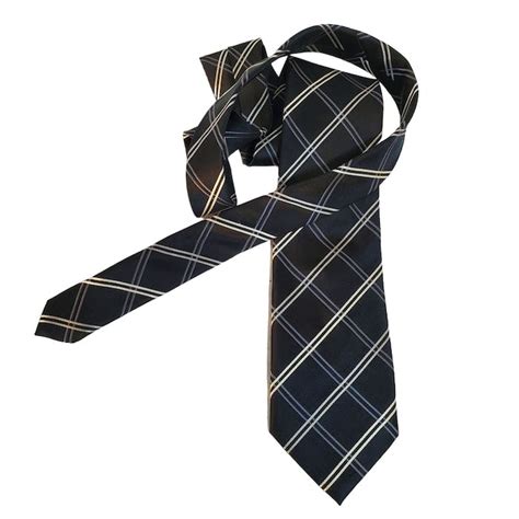 Donald Trump Donald J Trump Signature Collection Tie Black White Silver ...