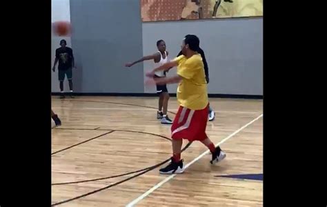 Video: Adam Sandler goes viral for this impressive pass in basketball ...