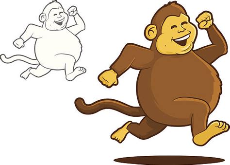 20+ Drawing Of A Fat Monkey Stock Illustrations, Royalty-Free Vector Graphics & Clip Art - iStock