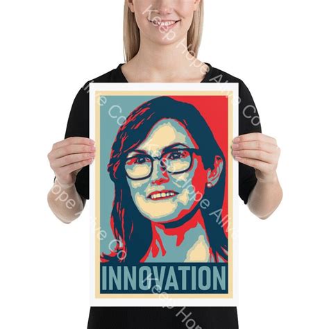 Cathie Wood ARK Investor Poster Disruptive Innovation - Etsy