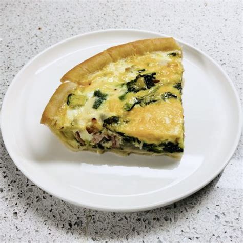 Veggie Turkey Bacon Loaded Quiche - TNT Healthy Recipes