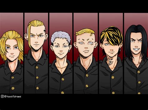 Tomans Founding Members by AmiTaosif on DeviantArt