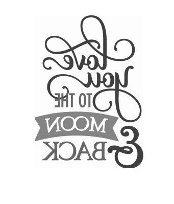 .love you to the moon and back Silhouette Curio, Silhouette Design, Silhouette Files, Foto ...