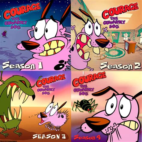 Courage The Cowardly Dog: Complete TV Series Season Cartoon Network NEW | ubicaciondepersonas ...