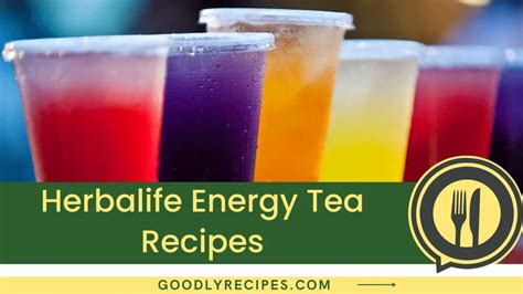 Herbalife Energy Tea Recipes - Step By Step Easy Guide