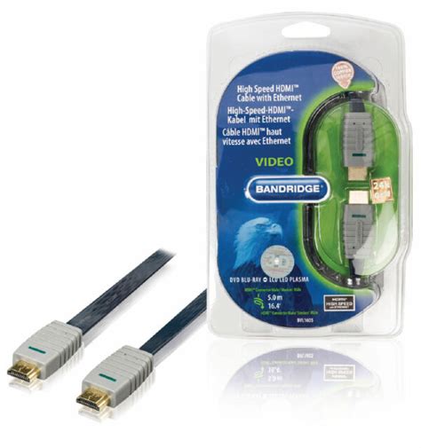 BE BLUE FLAT HDMI + ETH CABLE – Avaaa