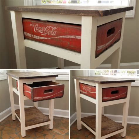 Coca-Cola Table Coke Table Coca-Cola End by TwistedPineDesign