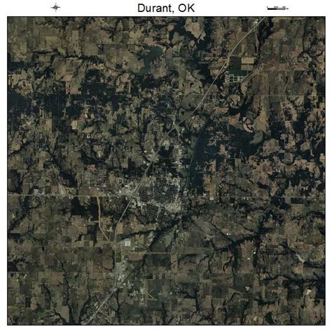 Aerial Photography Map of Durant, OK Oklahoma