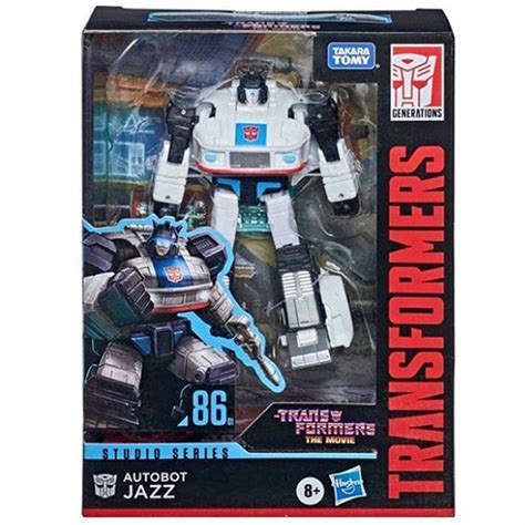 Buy Transformers Studio Series 86 Jazz Deluxe Toy TF:TM Animated Film – Collecticon Toys