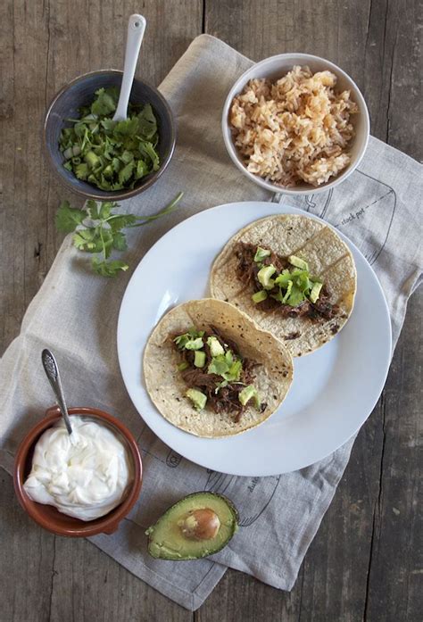 Mexican Braised Beef Tacos with Chilis | Braised, Tacos beef, Mexican beef tacos