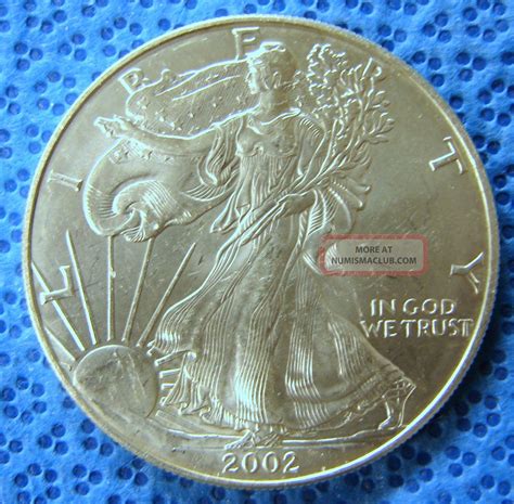 2002 Silver American Eagle Uncirculated