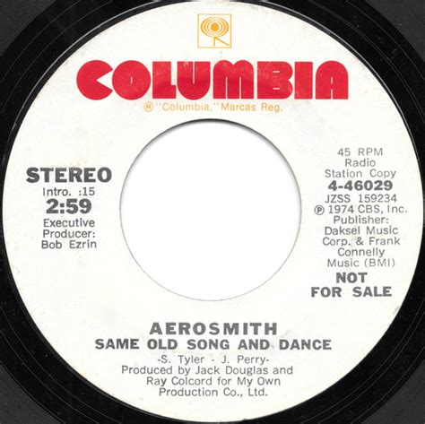 Aerosmith – Same Old Song And Dance (1974, Vinyl) - Discogs