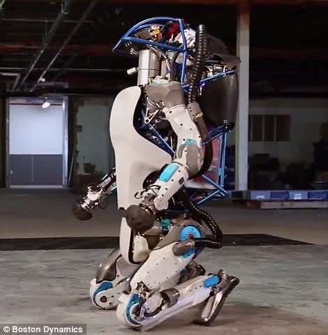 Google's Atlas Robot Can Pick Things And Stand Up After Fall