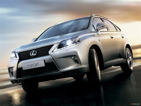 Images of Lexus RX 350 F-Sport 2012 (1600x1200)