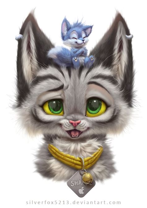 ArtStation - Fluffy Animal Portraits, Wee Yee Chong Cute Little Animals ...