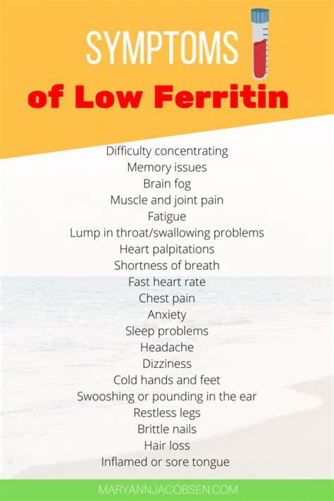 Ferritin: The Blood Test Women Should Get at Every Doctor's Visit ...