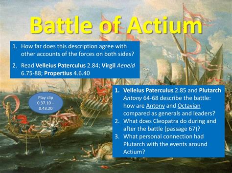 PPT - The Battle of Actium PowerPoint Presentation, free download - ID ...