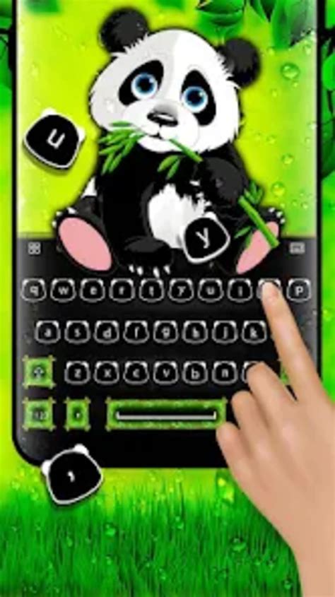 Cute Panda - Keyboard Theme for Android - Download