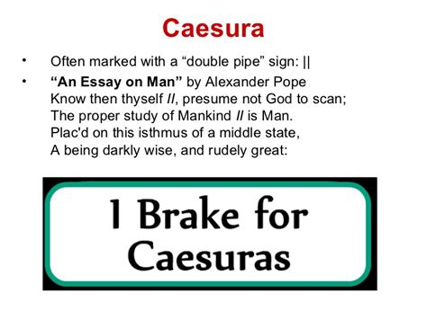 caesura – Liberal Dictionary