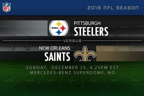 Pittsburgh vs. New Orleans playoff chances | NFL spread betting