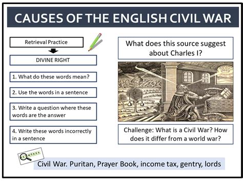 Causes of the English Civil War | Teaching Resources