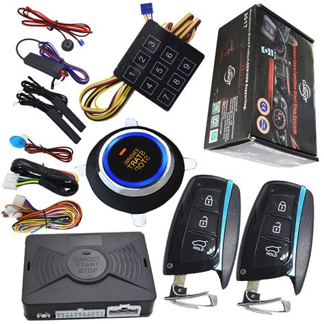 Car Alarms & Security System car electronics product auto engine start stop by alarm remote ...