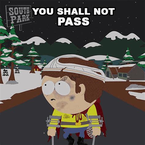 You Shall Not Pass Jimmy Valmer GIF - You Shall Not Pass Jimmy Valmer South Park - GIF 탐색 및 공유