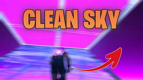 Do you want this CLEAN sky in your Fortnite map? - YouTube