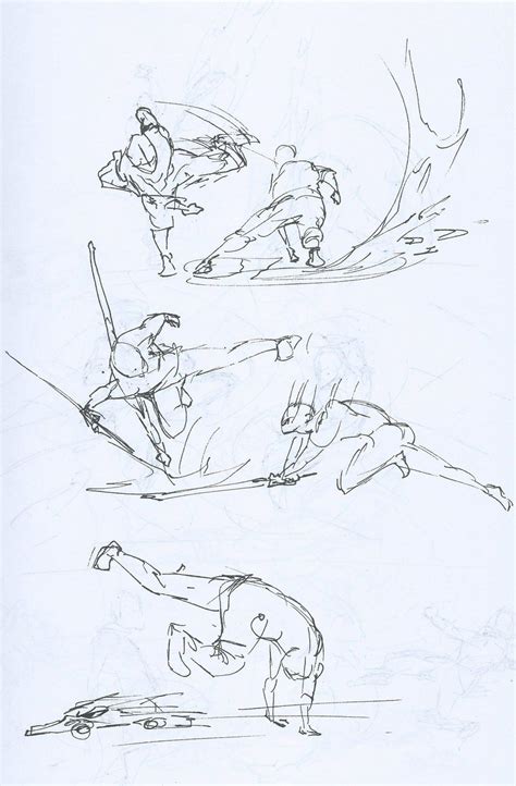 Anime Battle Scene Drawing Animeoutline provides easy to follow anime ...