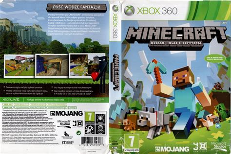 Minecraft: Xbox 360 Edition (2012) box cover art - MobyGames