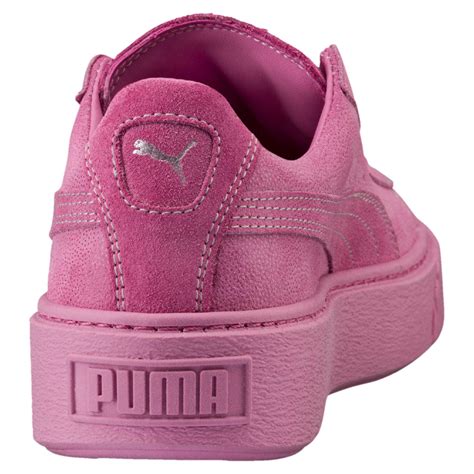 PUMA Basket Platform Reset Women's Sneakers in Pink - Lyst