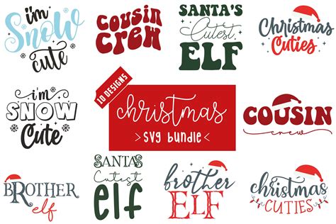 Christmas SVG Bundle,Christmas Quotes Graphic by Svg Box · Creative Fabrica