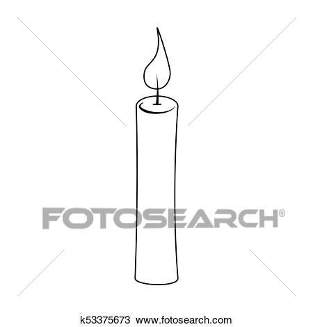 candle outline clipart 20 free Cliparts | Download images on Clipground 2024