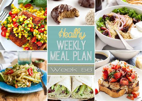 Healthy Weekly Meal Plan #56 - Yummy Healthy Easy