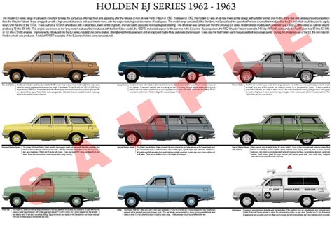 Ej Holden Colour Chart