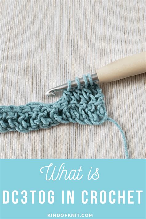 DC3TOG crochet stitch is one of the stitches that you might not use every day, but that is ...