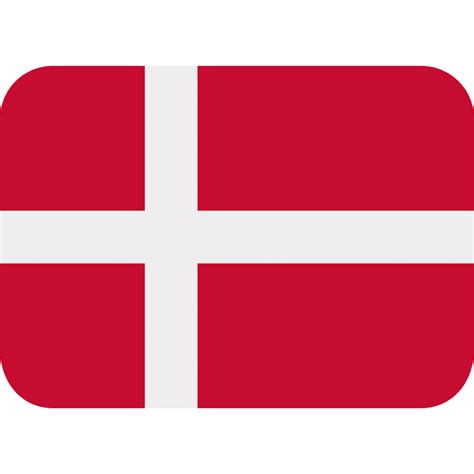 Denmark flag emoji clipart. Free download transparent .PNG | Creazilla