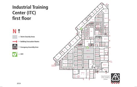 Industrial Training Center Building Map (ITC) | Johnson County Community College