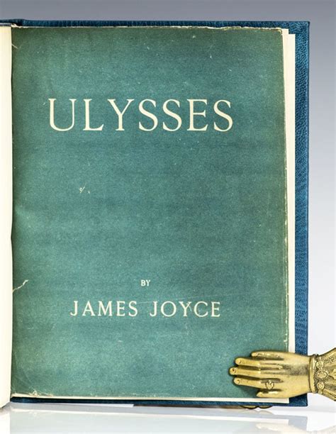 Ulysses James Joyce First Edition Rare Book