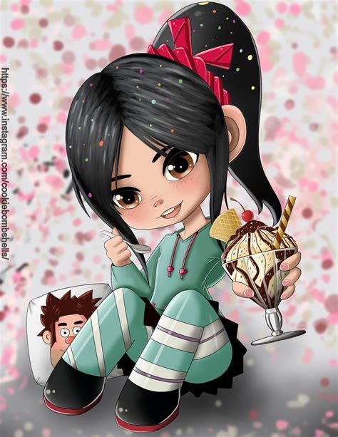 Vanellope von Schweetz! by CookieBombShells on DeviantArt