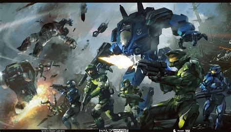 ArtStation - Halo Wars 2 concept art part 1