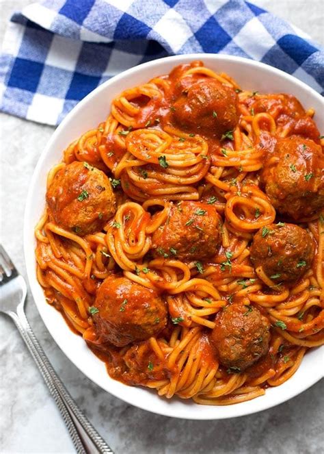 Instant Pot Spaghetti and Meatballs - Simply Happy Foodie