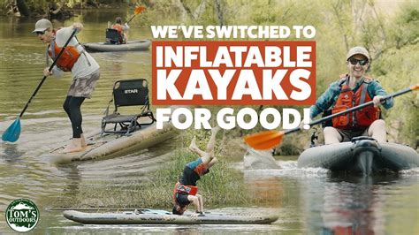 The Team is Hooked from an Afternoon on the NRS Inflatable Kayaks - YouTube