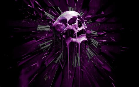 Wallpaper : abstract, purple, violet, skull, midnight, darkness, graphics, 1920x1200 px ...