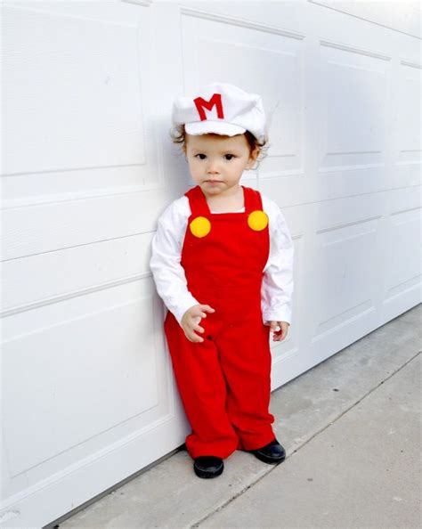 Super Mario Bros inspired costume fire power kid child children boys ...