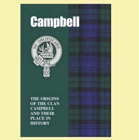 Campbell Clan Badge History Scottish Family Name Origins Mini Book ...