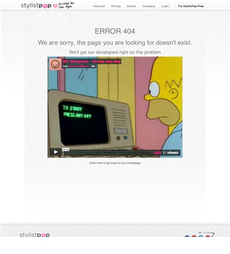 30 Funny & Creative Examples Of 404 Pages